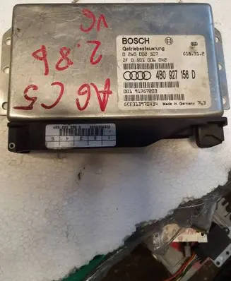 Audi A6 S6 C5 4B Gearbox control unit/module 4B0927156D 0260002507