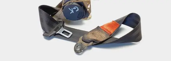 Volkswagen PASSAT B3 Rear seatbelt 357857805 193857737 00023332