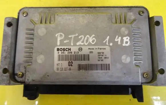 Peugeot 206 Engine control unit/module 0261206213 9632693780