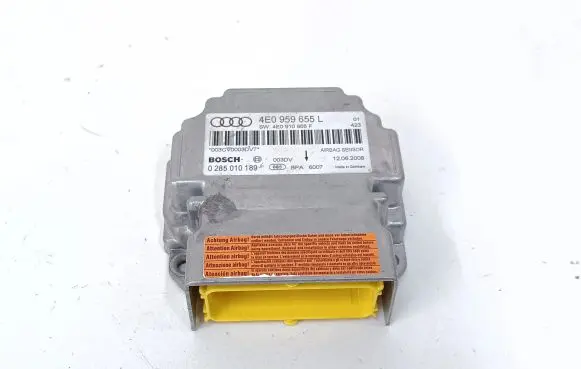 Audi A8 S8 D3 4E Airbag control unit/module 4E0959655L 0285010189