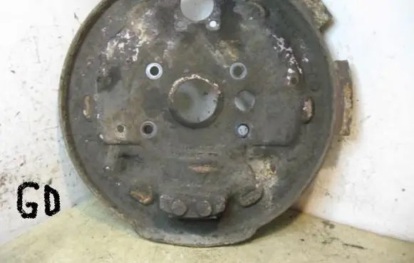 Renault Scenic I Rear brake disc plate dust cover BUGNINIAISTABDZIAI
