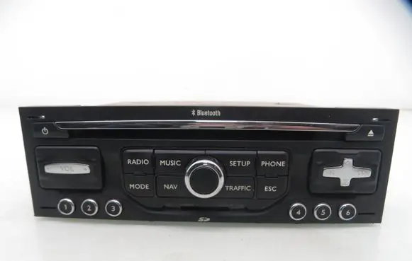 Citroen C4 I Picasso Radio/CD/DVD/GPS head unit 21491J02 96661986XT