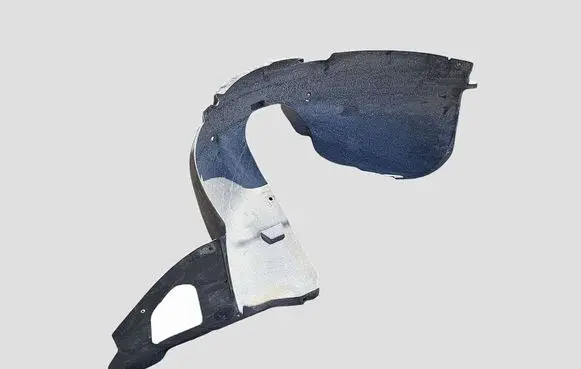 Peugeot 208 I Front wheel arch liner splash guards 9673768880