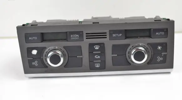 Audi A6 S6 C6 4F Climate control unit 4F1820043R 4F0910043 5HB00883305
