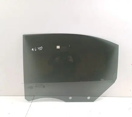 Rear door window glass