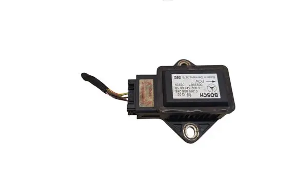 Mercedes-Benz E W211 ESP acceleration yaw rate sensor 0265005246 0023967 A0025426618