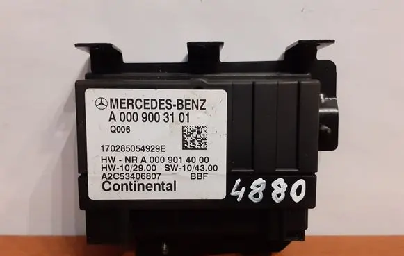 Mercedes-Benz E W212 Fuel injection pump control unit/module A0009003101 4880