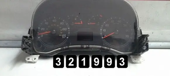 Fiat Panda II Speedometer (instrument cluster) 51711243