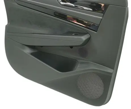 Front door card panel trim