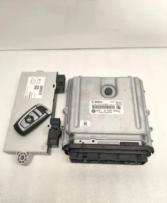 BMW 6 F12 F13 Engine ECU kit and lock set 8518478 0281015610