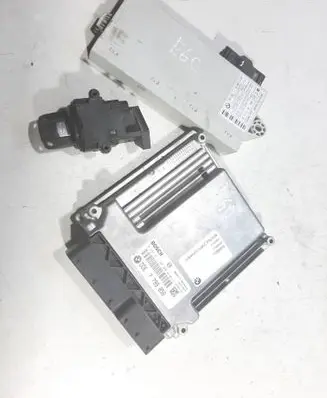 BMW 5 E60 E61 Engine ECU kit and lock set 0281012707 7799856 1039S11317