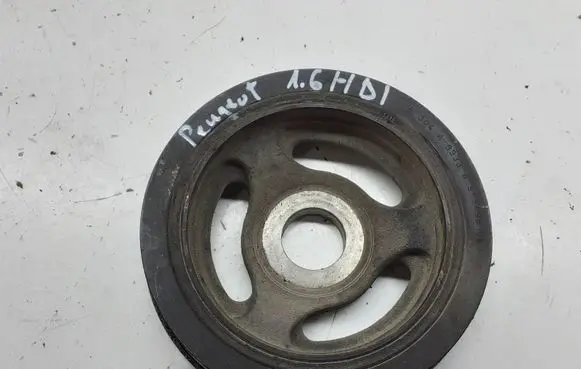 Peugeot 407 Crankshaft pulley 9654961080