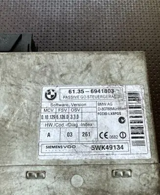 BMW 7 E65 E66 Comfort/convenience module 6941803 5WK49134