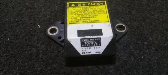 Toyota Prius (XW20) ESP acceleration yaw rate sensor 8918348010 89183-48010