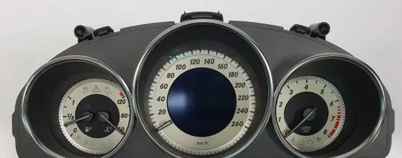 Mercedes-Benz E C207 W207 Speedometer (instrument cluster) A2129000725