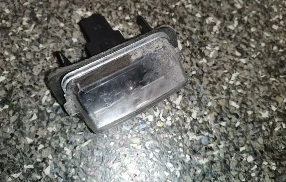 Number plate light