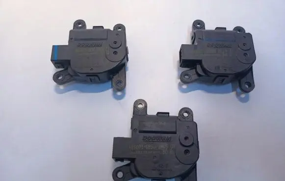A/C air flow flap actuator/motor