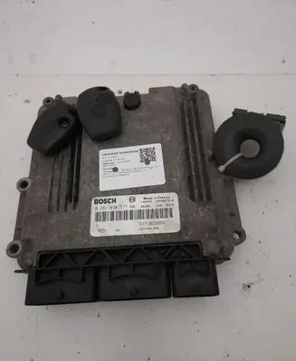Renault Master III Engine ECU kit and lock set 237102265R 0281030577