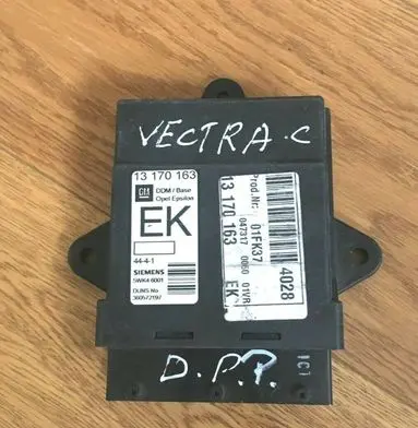 Opel Vectra C Door control unit/module 360572197 5WK46001 13170163