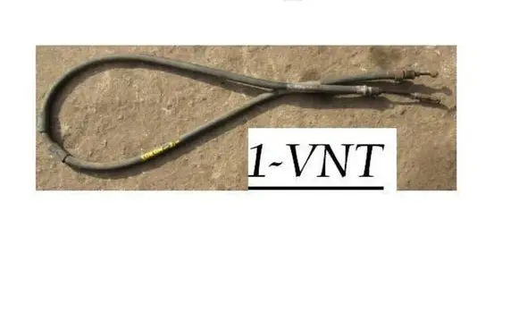 Volkswagen Sharan Handbrake/parking brake wiring cable 95VW2A603AC 7M0609701B