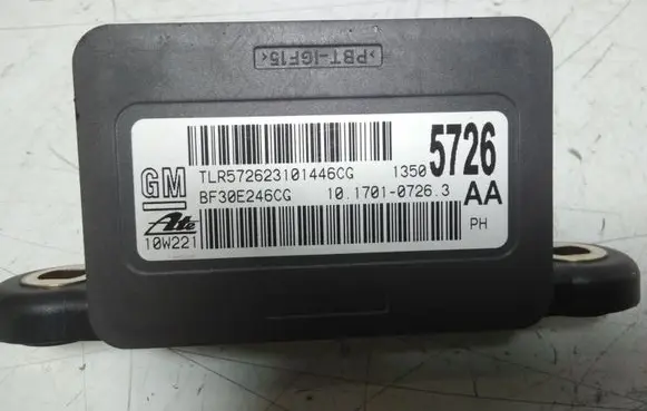 Opel Insignia A ESP acceleration yaw rate sensor 13505726