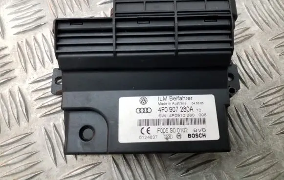 Audi A6 S6 C6 4F Power management control unit 4F0907280A