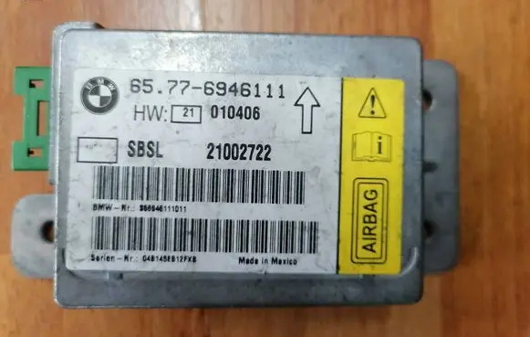 BMW 7 E65 E66 Airbag control unit/module 6946111 21002722 65776946111