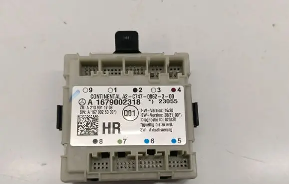 Mercedes-Benz GLE W167 Door control unit/module A1679002318