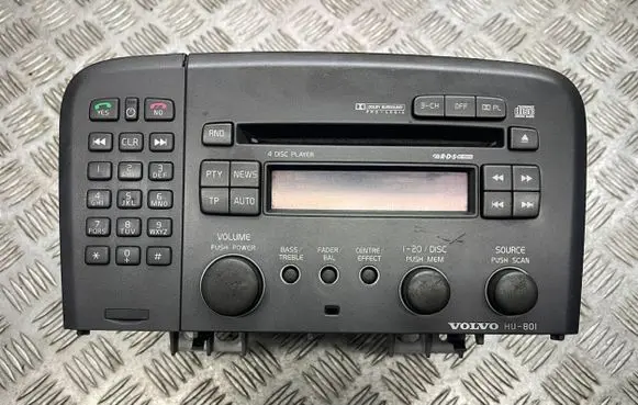 Volvo S80 Radio/CD/DVD/GPS head unit 86511481 9491792