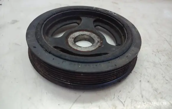Citroen C4 I Crankshaft pulley 9654961080