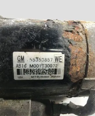 Opel Insignia A Starter motor 55353857 M001T30072
