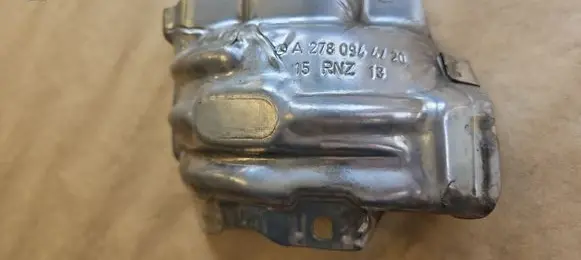 Heat shield in engine bay