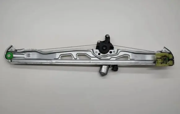 Front door window regulator with motor
