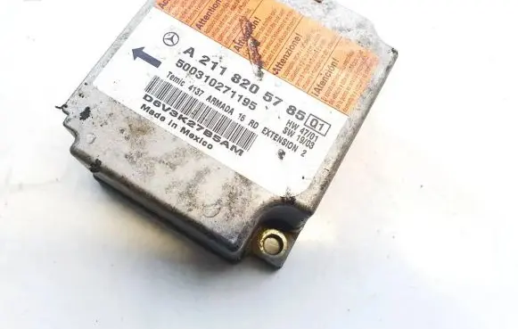 Mercedes-Benz E W211 Airbag control unit/module a2118205785 500310271195