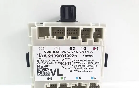 Mercedes-Benz E W213 Door control unit/module A2139001922 A2139010108 A2139027813