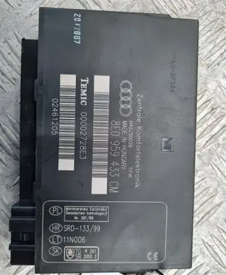 Audi A4 S4 B7 8E 8H Comfort/convenience module 8E0959433CM