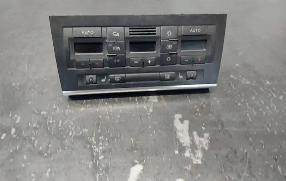 Audi A4 S4 B6 8E 8H Climate control/heater control trim 8E0820043A