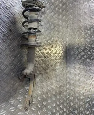Front shock absorber with coil spring