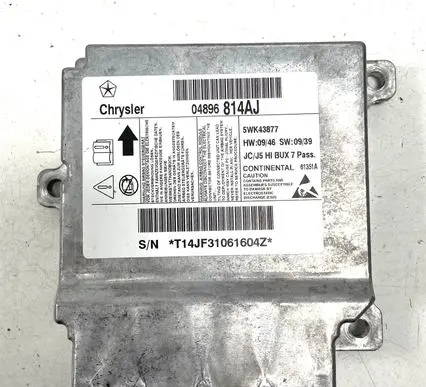 Dodge Journey Airbag control unit/module 04896814AJ T14JF31061604Z