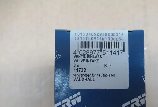 Dacia Dokker Valve 11732