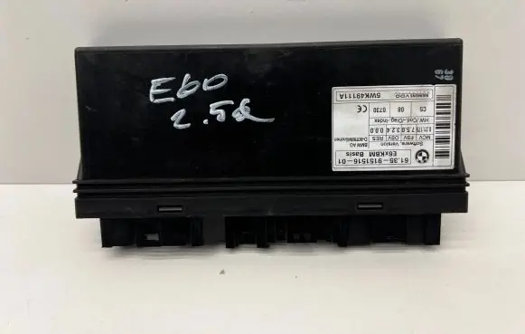 BMW 5 E60 E61 Comfort/convenience module 9151516 61359151516 61359176069