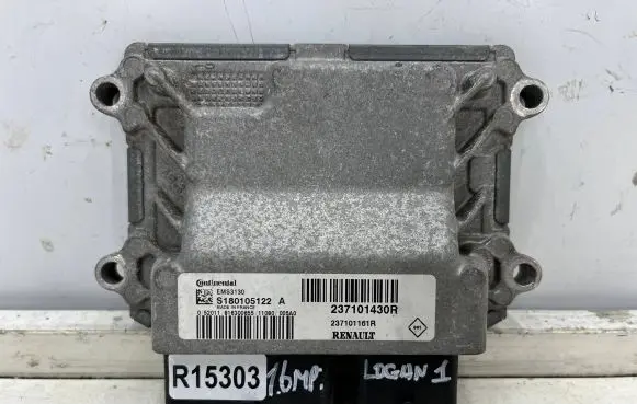 Dacia Logan I Engine control unit/module ECU 237101430r s180105122a ems3130