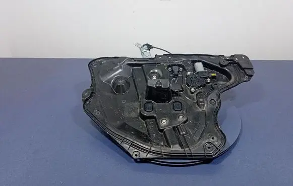 Front door window regulator with motor