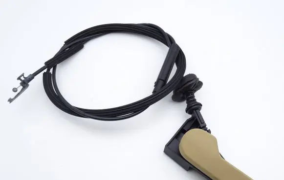 Volkswagen Golf Plus Engine bonnet/hood lock release cable 5M1823531A 5M0823535