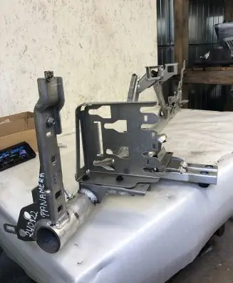 Porsche Panamera (970) Dashboard cross member/frame bar 97061853301