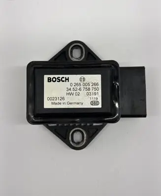 BMW 5 E60 E61 ESP acceleration yaw rate sensor 6758750 0023126 0265005266