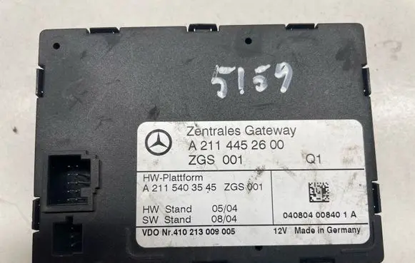 Gateway control module