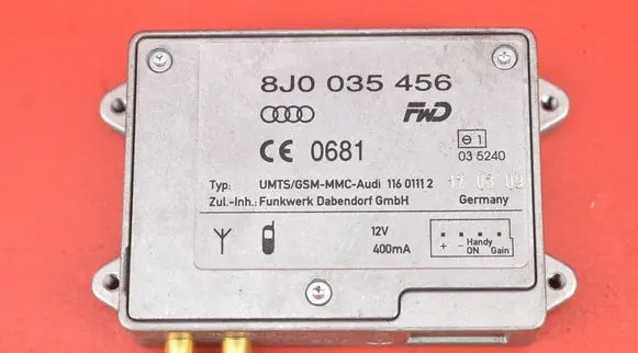 Audi Q5 SQ5 Sound amplifier 8J0035456