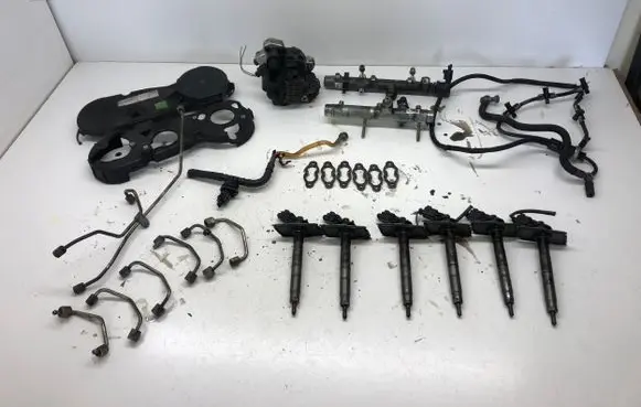 Audi A6 S6 C6 4F Fuel injection system set 059130277AC 0445115039 059130755E