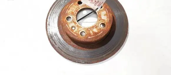 Opel Zafira B Rear brake disc neventiliuojamas
